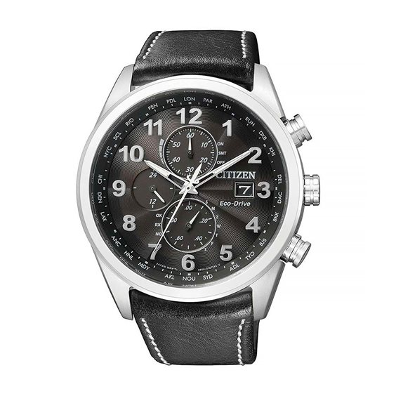 Oiritaly Montre Solaire Homme Citizen Radiocontrollato H800 Leonardo Montres